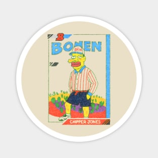 1992 Bowman Chipper Jones Braves Magnet